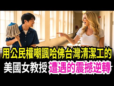 「我幫你生美國孩子」輕視台灣清潔工的哈佛女教授面對的震撼真相