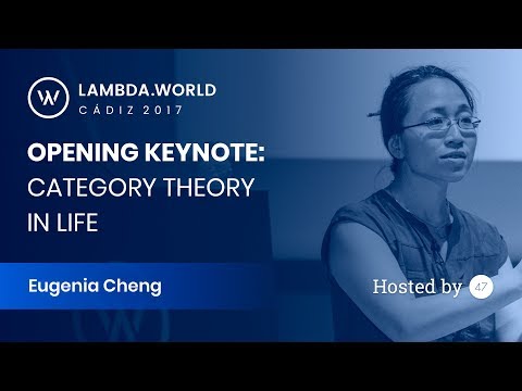 Category Theory in Life - Eugenia Cheng