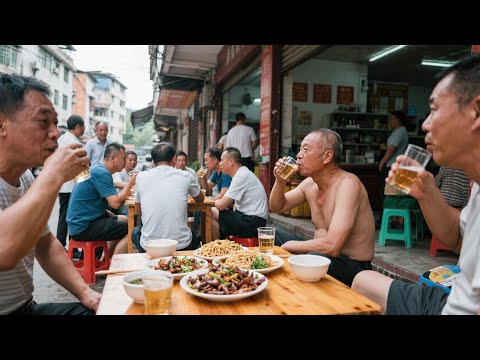 湖南最硬核的早餐，辣椒爆炒腰花盖蛋炒饭，配上三鲜汤只要24块【舟小九】