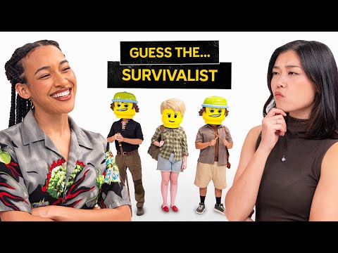 Can we guess who’s the REAL Survivalist? 🏕️ | LEGO Brick Click