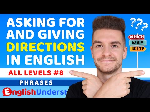 Directions In English (How To Give Directions & Ask For Directions) | You DON'T Learn This At School