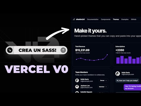 Genera interfaces en segundos con IA usando Vercel V0 Chat