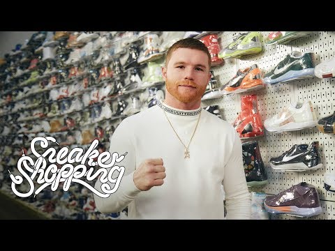 Canelo Álvarez Goes Sneaker Shopping With Complex