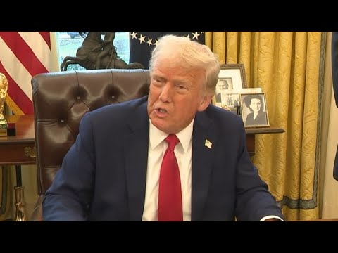 President Trump signs executive orders, speaks on tariffs (Feb. 3, 2025)