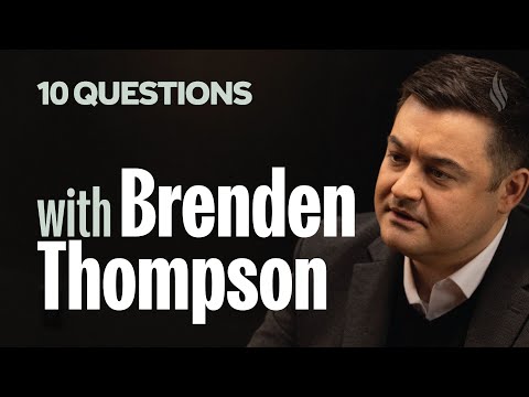 Catholic Education, the Royal Family, and Faith in the West |10 Questions with Brenden Thompson