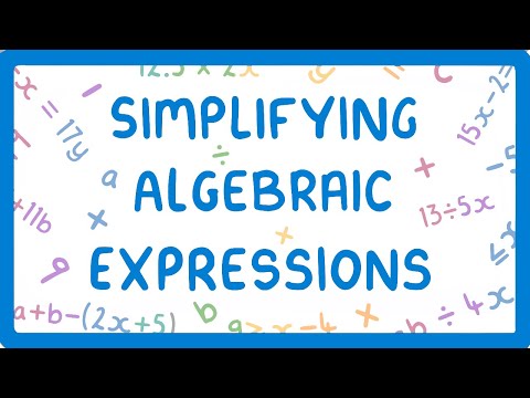 GCSE Maths - How to Simplify Algebraic Expressions (2026/27 exams)
