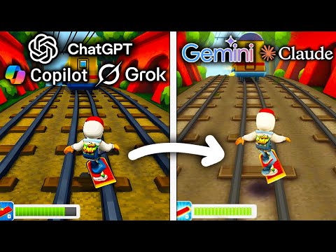 5 AIs WORK TOGETHER to Make Subway Surfers From Scratch