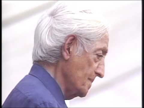 What do you mean by 'The future is now'? | J. Krishnamurti