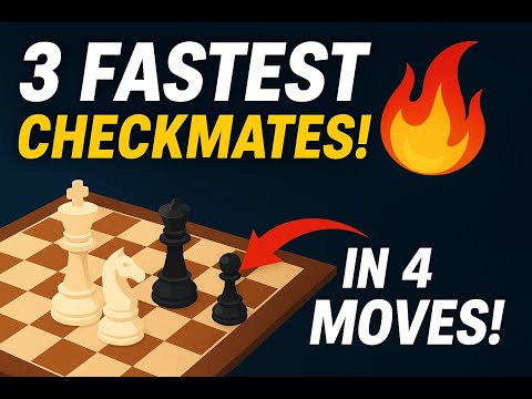 Top 3 Insane Checkmates in Under 6 Moves!
