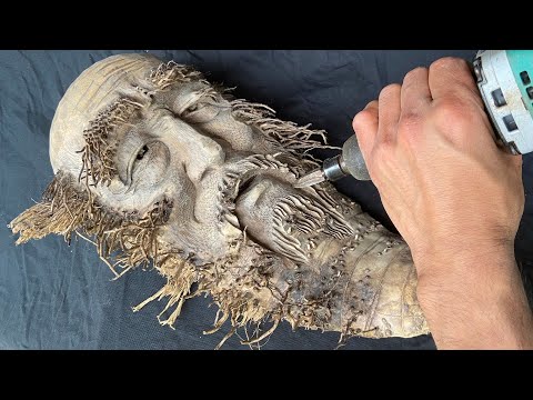 Using Rotten Wood to Create Simple Carved Masterpieces for Beginners