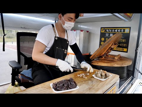 20대 순대썰기 달인?! 오픈 4시간이면 완판되는 순대트럭! 전국 길거리음식 달인, 인기 길거리음식 Best 5 - Popular street food video