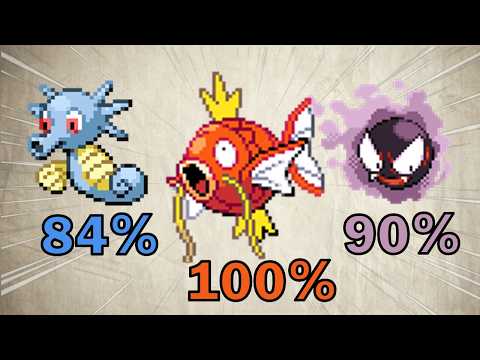 Beating Pokémon FireRed with the Most Common Pokémon Team