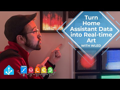 Visualizing Home Assistant Data with WLED