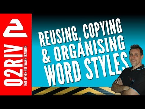 How To Copy Word Styles Between Documents (The Bit They Don't Tell You)