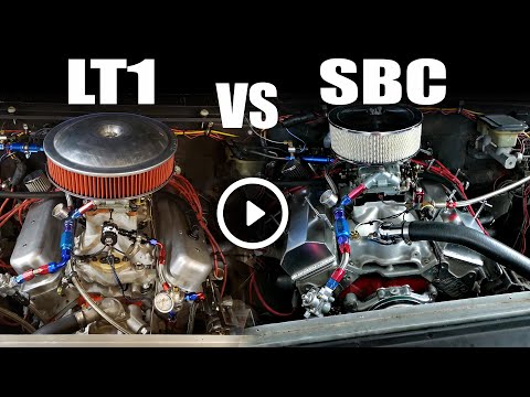LT1 vs SBC what 350 motor ran faster in the 1/4 ?