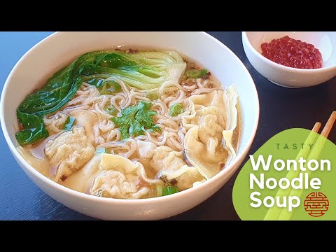 Wonton Noodle Soup - Easy and Tasty Recipe