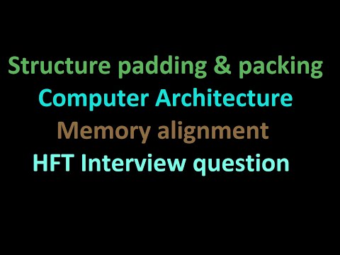 C++ structure padding and packing | Memory alignment