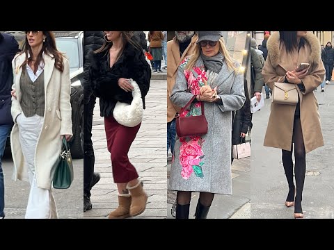 FASHIONABLE STREET WALK | ITALIAN WINTER OUTFITS