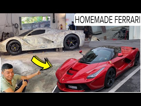 Ferrari Homemade Vomplete With Glass Systems And Details