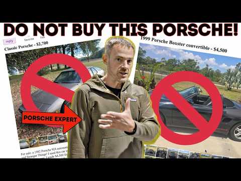 A Porsche Expert Reveals the Car You Should NEVER Buy