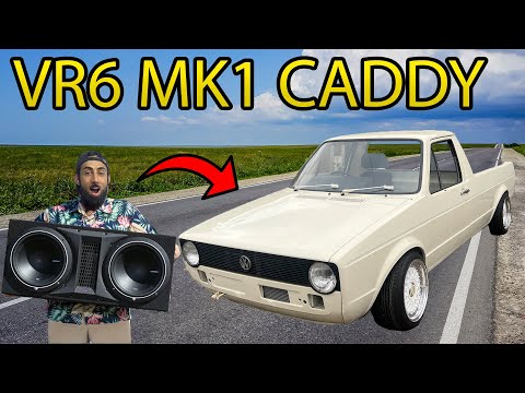 From Bumper to Bass | VR6 3.2 Volkswagen Caddy MK1 Custom Upgrades and Sound System - Episode 24
