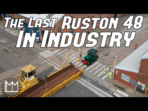 I Drive my OWN Locomotive through a Working Train Factory! Coming home from the Greatest Gathering