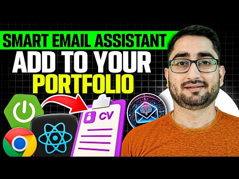 I Built Smart Email Assistant Project Using Spring Boot & Spring AI | Boost Resume and Portfolio