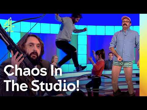 David O'Doherty LEAPS From the Table | PART 1 - 8 Out Of 10 Cats S19 | Channel 4 Entertainment