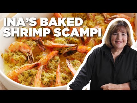 Ina Garten's Baked Shrimp Scampi 🍤 | Barefoot Contessa | Food Network
