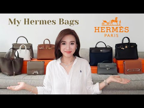 爱马仕包包合集 | 使用感受分享 | 最推荐哪个 | 每个包包优缺点 | 养🐴必看 | My Entire Hermes Bag Collection
