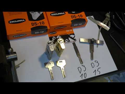 Самоимпрессия EZCURRA DS10 Вскрытие замка EZCURRA DS15