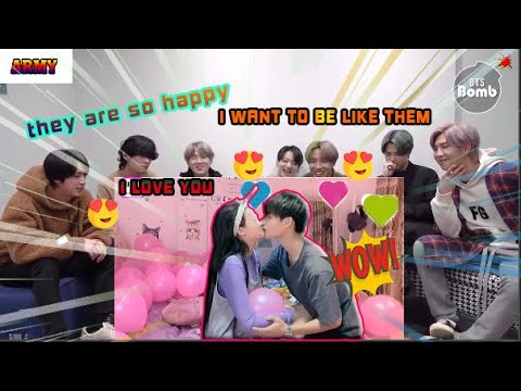 BTS REACTION "Cute And Funny Couple" โค๏ธโค๏ธโค๏ธ