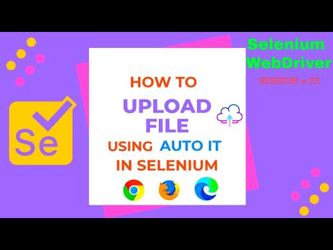 How to upload file using AutoIT tool in Selenium WebDriver | create & run Auto IT script in Selenium