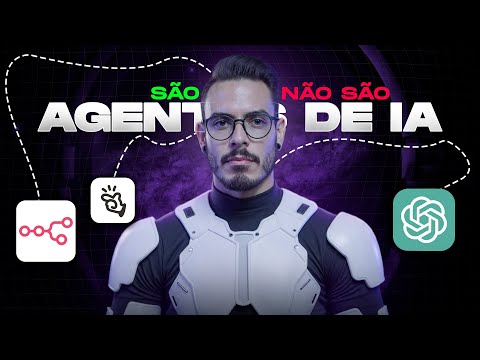 AS DIFERENÇAS ENTRE AGENTES de IA, GPTs, e Automações!