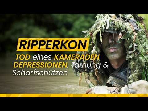 @ripperkon über den Tod eines Kameraden, Depressionen, Tarnung & Scharfschützen