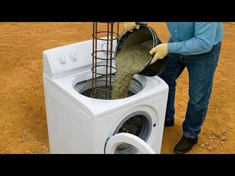 Genius Invention by a 60-Year-Old Plumber – Free Recycling Old Washing Machine Every Home Needs
