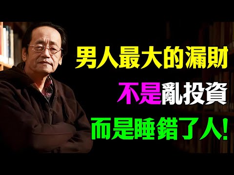 倪海廈：男人最大的漏財，不是亂投資，而是睡錯了人！ 這種面相的女人，天生是來「吸財」的！ #倪海廈 #易经 #國學智慧 #老年感情 #運勢