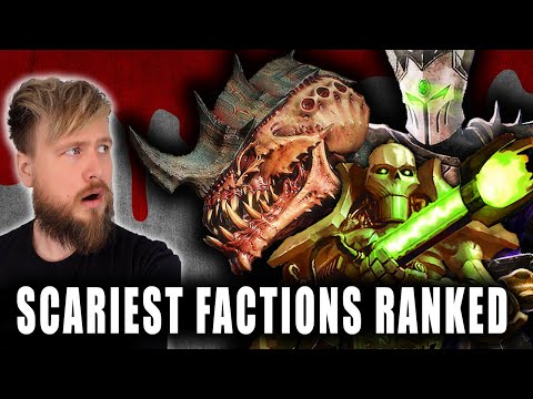 Top 5 Most TERRIFYING Factions To Fight | Warhammer 40K Lore