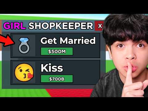 Steal a Brainrot But the SHOPKEEPER is GIRL!