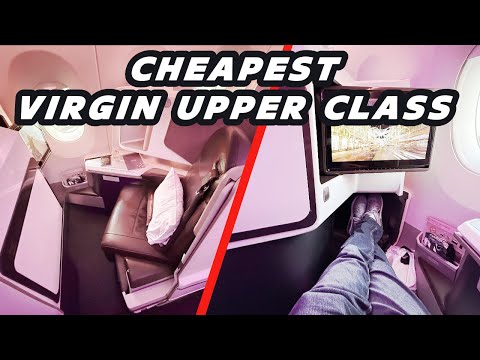 WOW Cheapest Virgin Atlantic Upper Class Orlando to Heathrow Night Flight