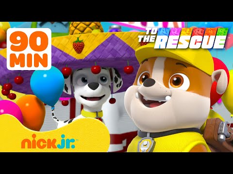 PAW Patrol To the Rescue Celebrations! 🎈🎉 | 90 Minutes | Nick Jr.