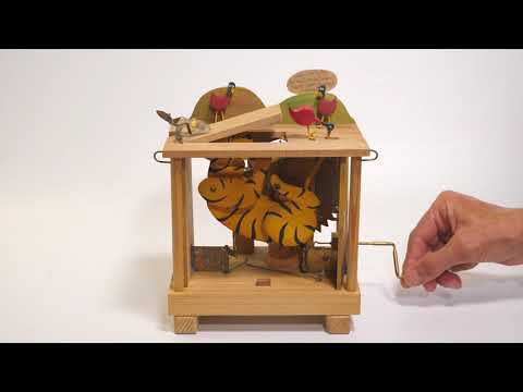 Modern Automata Museum - 2 - Automata permanent exhibition - movement by handle.