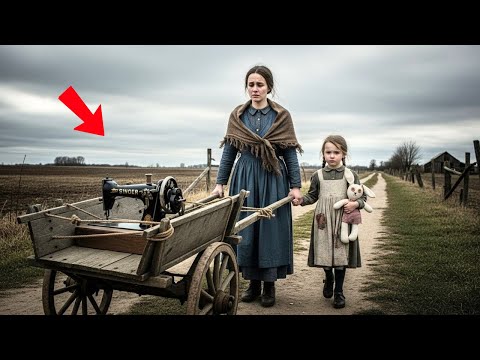 Solo Le Dieron Una Vieja Máquina De Coser A La Madre Soltera, Pero Dentro Había Algo Que La Salvó