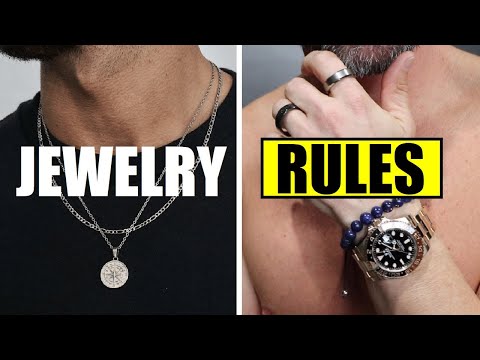 10 Men's Jewelry Wearing Do's & DON'Ts (Rules ALL Men Should Follow)