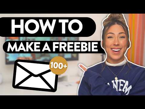 How to Create A Freebie that GROWS YOUR EMAIL LIST📈 (step-by-step tutorial)