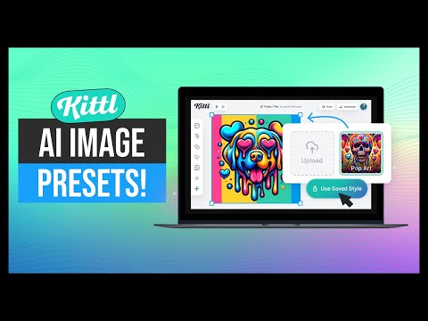 How To Use Your Own Image As A Reference In Kittl AI! | New Feature | Step-By-Step AI Tutorial