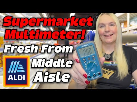 Supermarket Multimeter!  The Ferrex Digital Multimeter  From ALDI - Full Test, Review & Teardown!