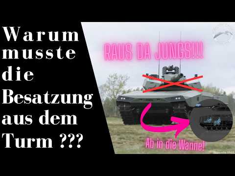 Unbemannter Turm! Aber warum? - Darum haben so viele moderne Panzerentwürfe einen unbemannten Turm