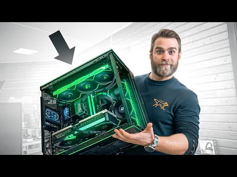 Первая СБОРКА ПК на LGA1851 в очень редком LAMBO корпусе  за 300.000 рублей!