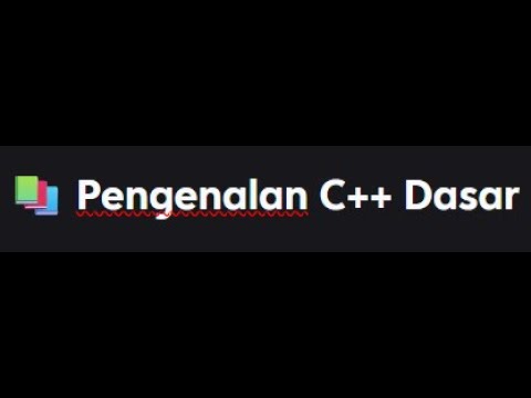 Pengenalan Dasar C++